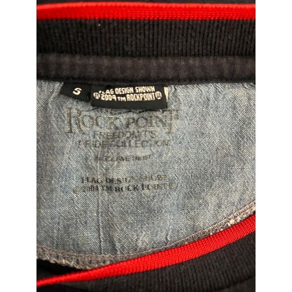 Rock point Freedom Pride Collection stars red white blue t shirt flag size small - Picture 3 of 5